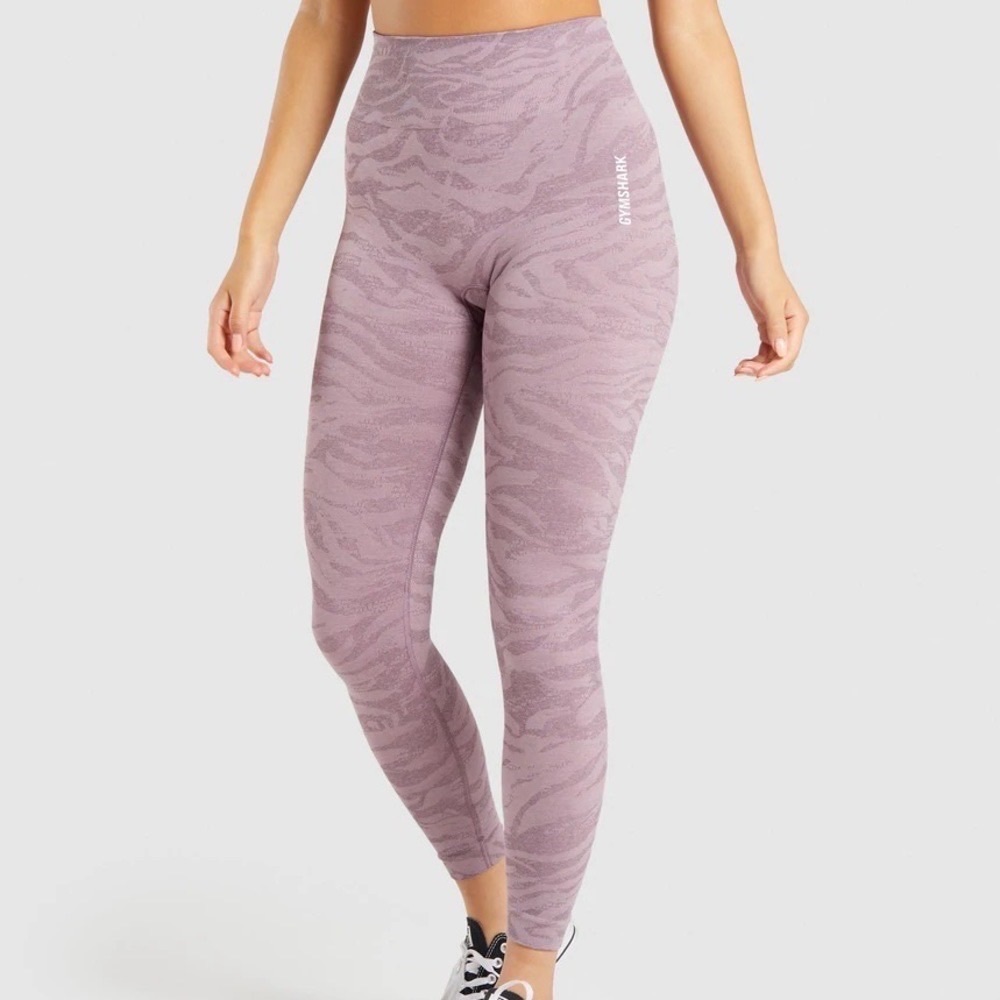 Gymshark Adapt Animal Seamless Purple Size XL LIKE NEW